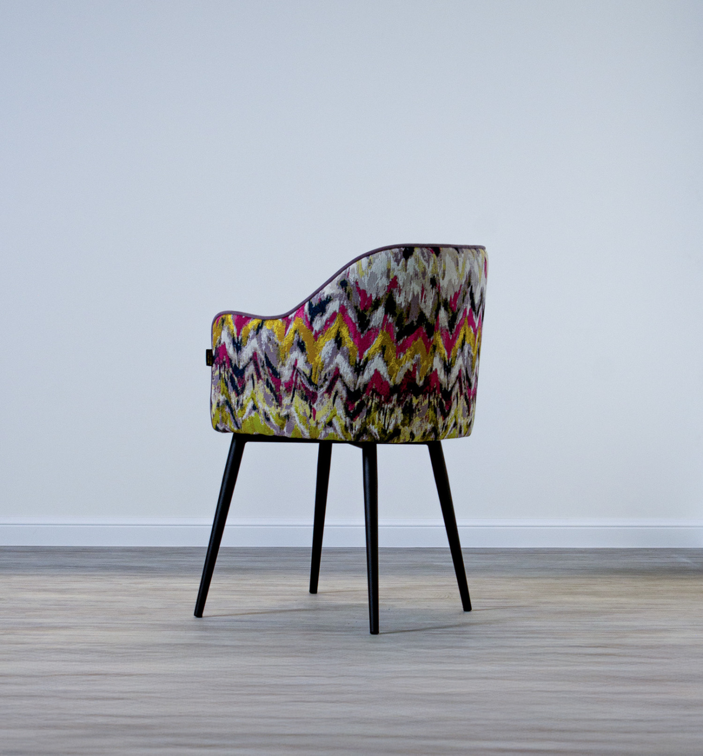 Стул кухонный "Палермо II" Гобелен (Цвет ВЕЛЮР EGIDA TEDDY 940 / ГОБЕЛЕН МИССОНИ / ЧЁРНЫЙ МУАР)