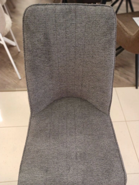 Стул "СОФТИ" (SIERRA 09 ANTRACITE / НОЖКИ ЧЕРНЫЕ)