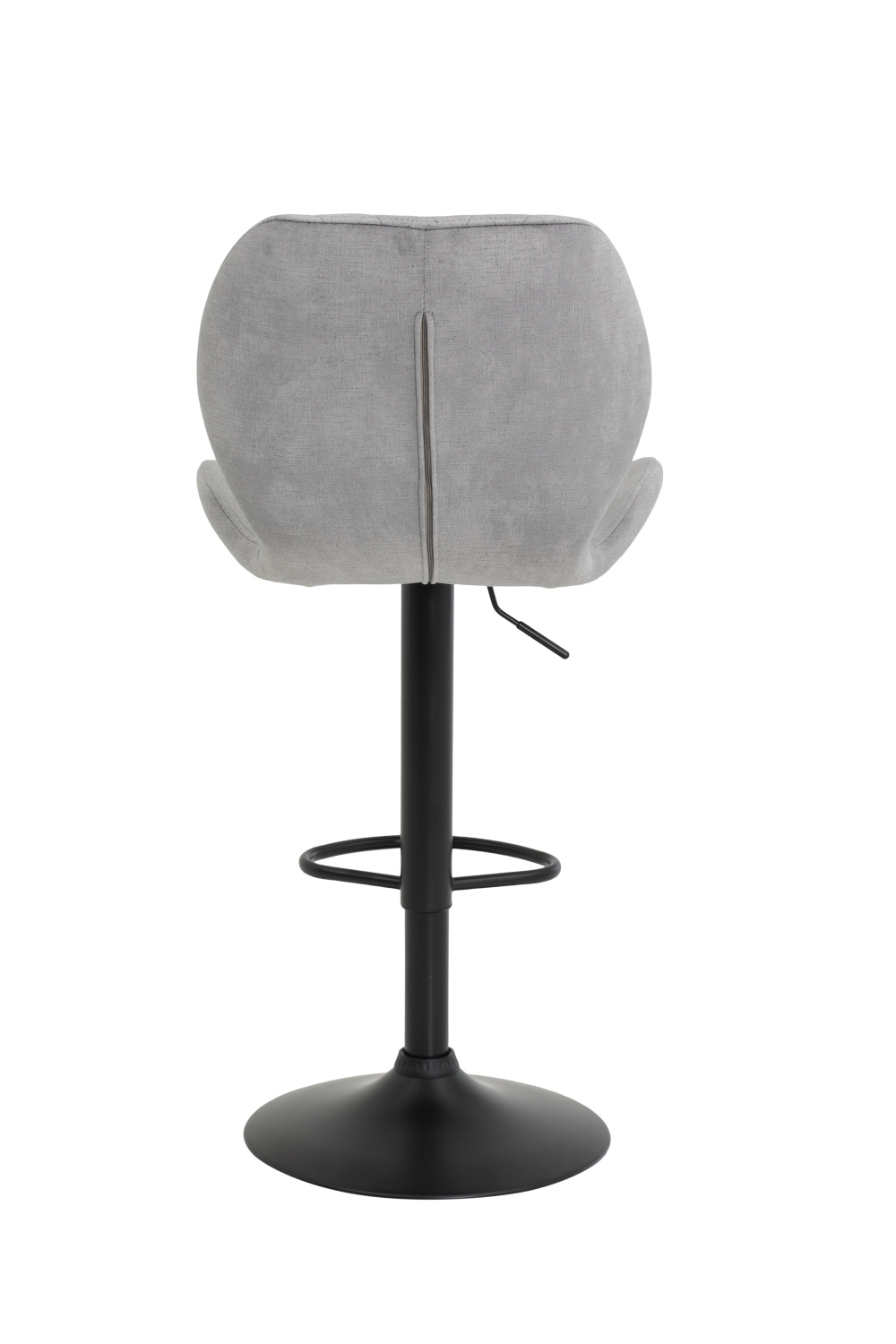 Стул барный "Laila H" вращающийся (Цвет СЕРЫЙ 50 / ЧЁРНЫЙ, Артикул 920589 50, Размер 420 мм * 510 мм * 960 - 1170 мм)