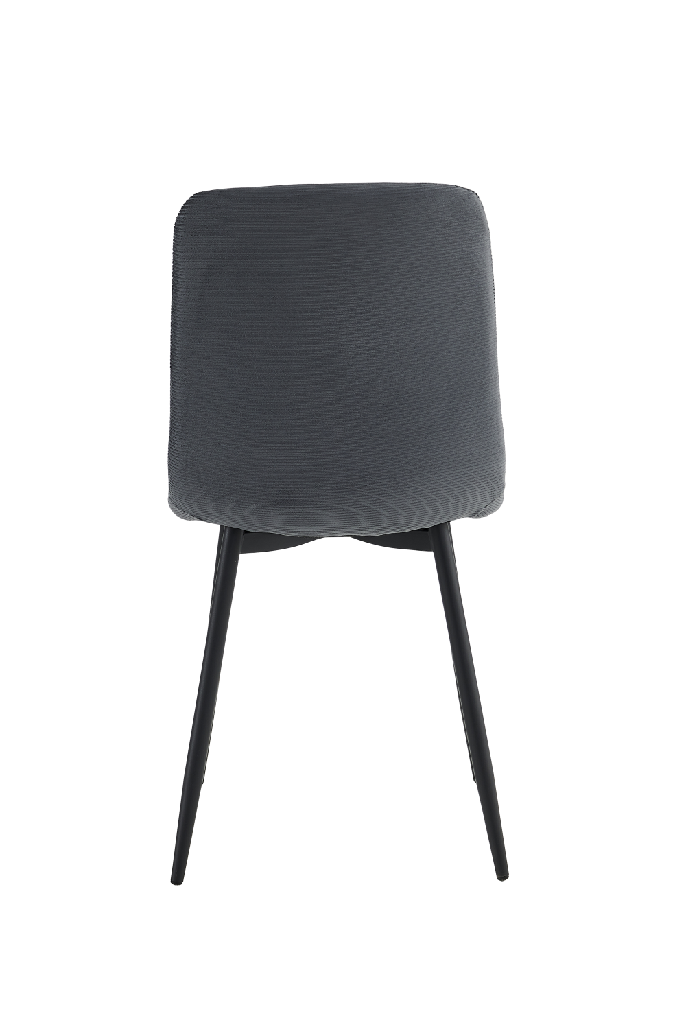 Стул кухонный "Leipzig S" на 4 ножках (АНТРАЦИТ / ЧЕРНЫЙ. Ш 440 * Г 540 * В 920 мм)