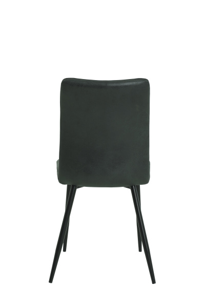 Стул кухонный "Caroline S"  (Цвет АНТРАЦИТ 46 / ЧЁРНЫЙ, Размер 440 мм * 870 мм * 570 мм)