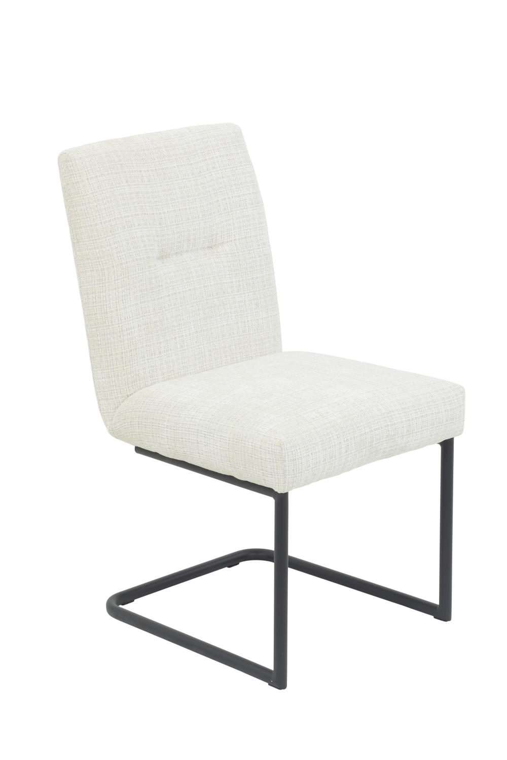 Стул кухонный балансирующий "Cleo I S" (КРЕМОВЫЙ / ЧЕРНЫЙ / Ш 520 * Г 630 * В 920 мм)