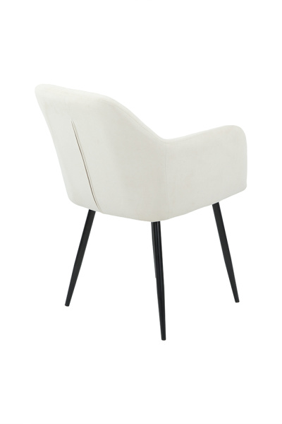 Кресло "Mila I S" (Цвет БЕЖЕВЫЙ 31 / ЧЁРНЫЙ, Размер 560 мм * 800 мм * 620 мм)