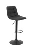 Стул барный "Yvonne H" вращающийся (Цвет АНТРАЦИТ 46 / СЕРЫЙ, Артикул 920 382 46, Размер 430 мм * 440 мм * 910 -1130 мм)
