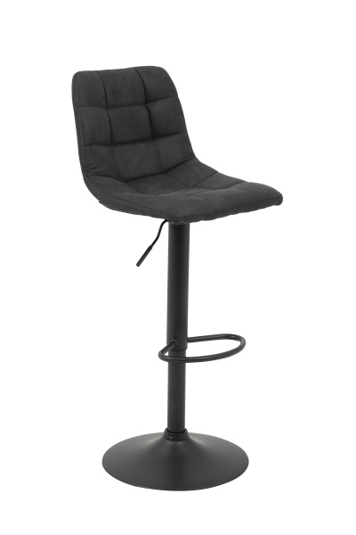 Стул барный "Yvonne H" вращающийся (Цвет АНТРАЦИТ 46 / СЕРЫЙ, Артикул 920 382 46, Размер 430 мм * 440 мм * 910 -1130 мм)