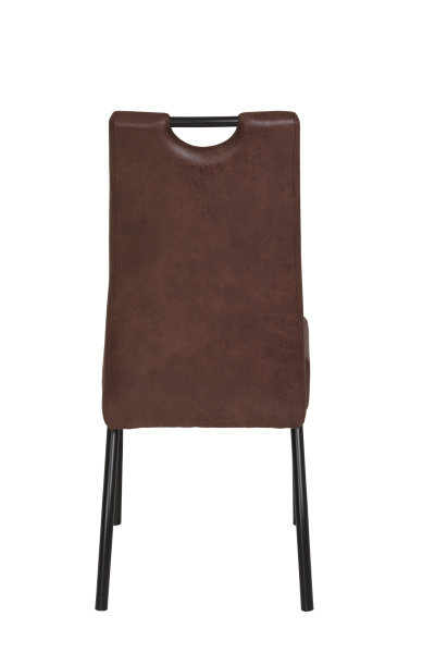 Стул кухонный "Beate S" (Цвет КОРИЧНЕВЫЙ 56 / ЧЁРНЫЙ, Размер 440 мм * 990 мм * 580 мм)