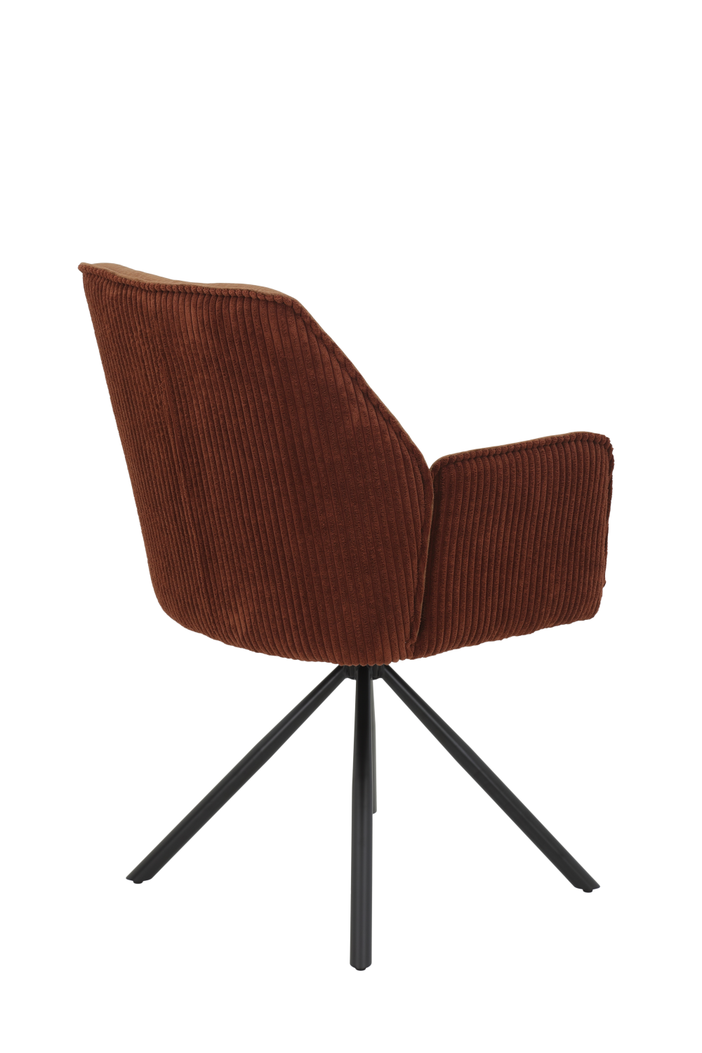 Кресло "Inge S"поворотное (МЕДНЫЙ / ЧЕРНЫЙ. Ш 580 * Г 635 * В 880 мм)