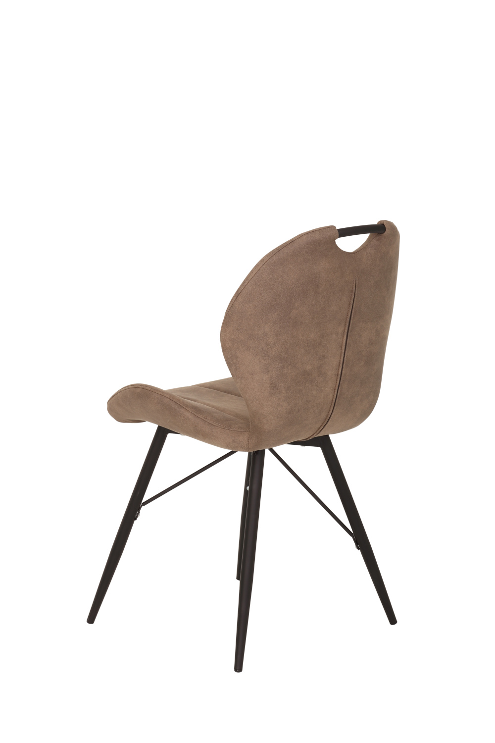 Стул кухонный "Kate S" (Цвет ШЛАММ 72 / ЧЁРНЫЙ, Артикул  920236 72, Размер 500 мм * 560 мм * 860 мм)