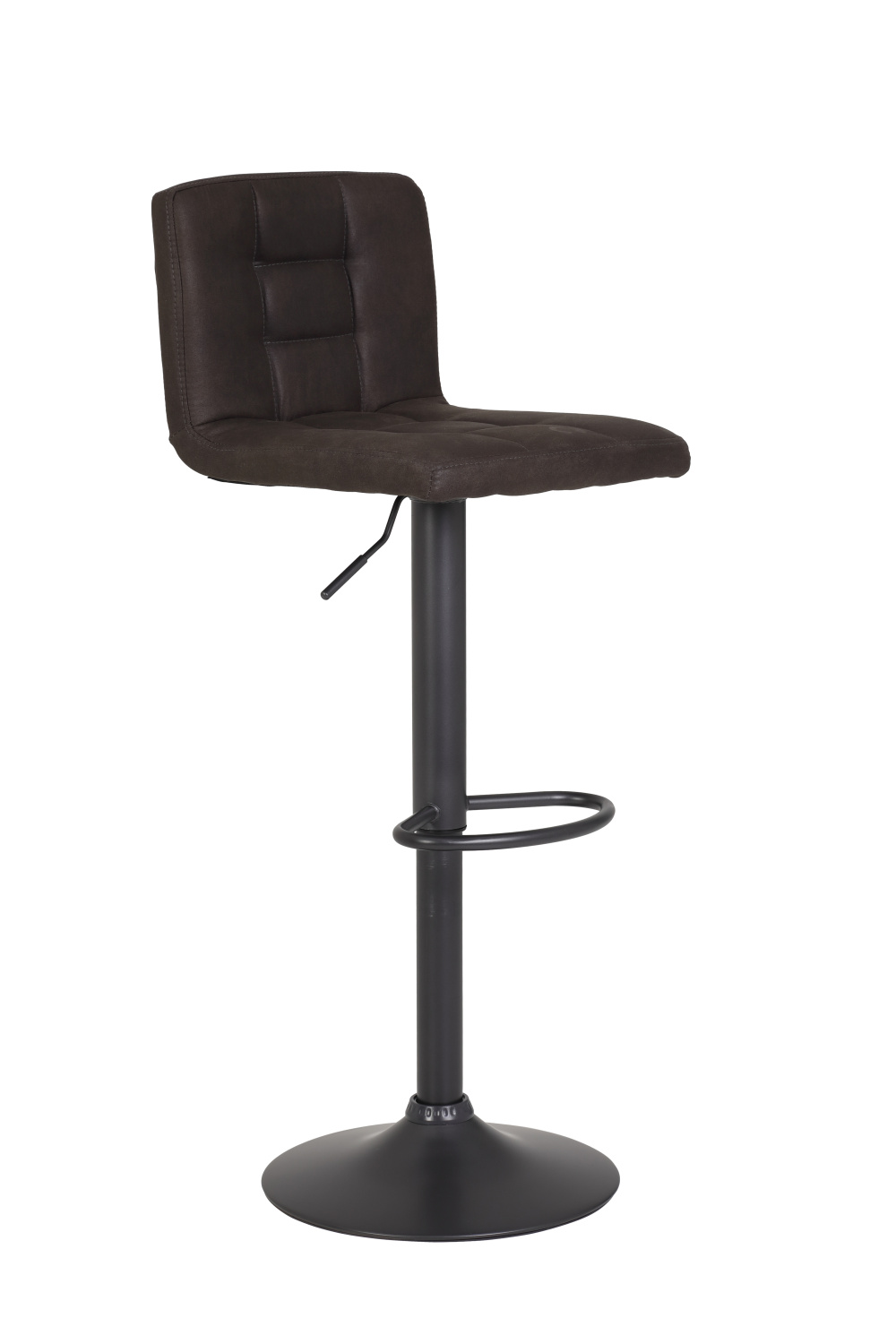 Стул барный "Amanda I H" вращающийся  (Цвет ШЛАММ 72 / СЕРЫЙ, Артикул 920351 72, Размер 400 мм * 450 мм * 850 - 1070 мм)