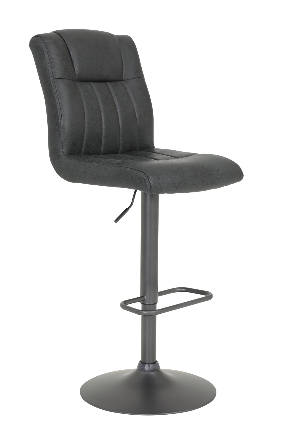 Стул барный "Elke H" вращающийся (Цвет АНТРАЦИТ 46 / СЕРЫЙ, Артикул 920586 46, Размер 430 мм * 565 мм * 1020 - 1230 мм)