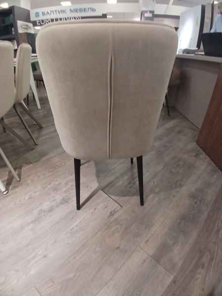 Стул кухонный "ИМПЕРАТОР" (DREAM BEIGE / ЧЕРНЫЙ МУАР )