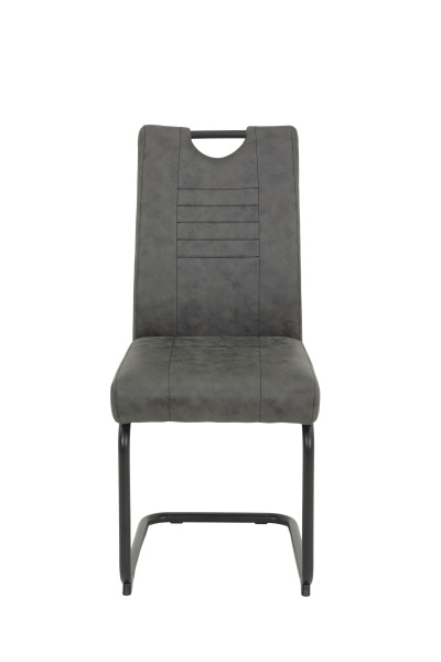 Стул кухонный "Jupiter S" балансирующий  (Цвет АНТРАЦИТ 46 / ЧЁРНЫЙ, Размер 450 мм * 940 мм * 600 мм)