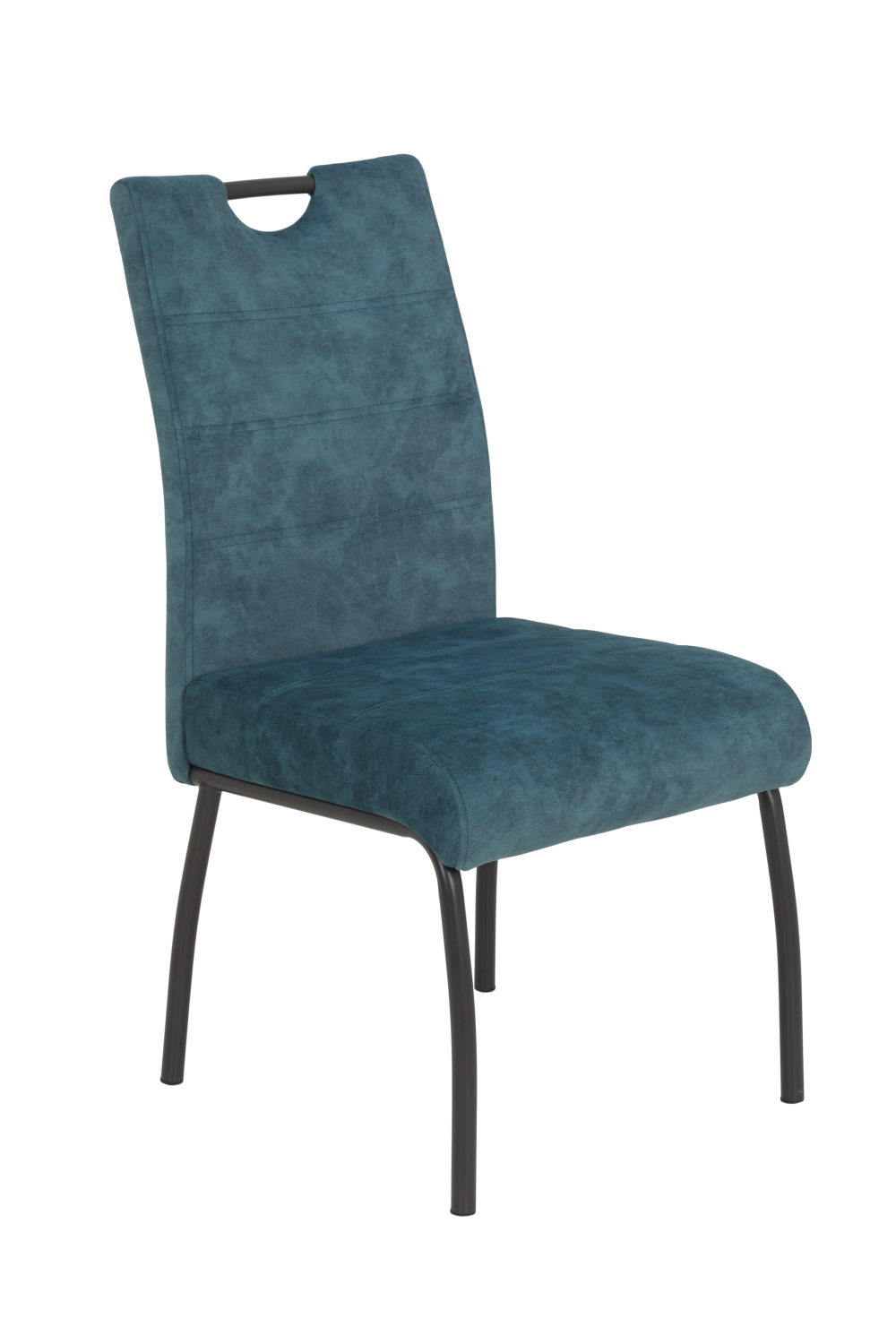 Стул кухонный "Eveliyn I S" (ВИНТАЖНЫЙ ПЕТРОЛЬ / Ш 500 * Г 620 * В 970 мм)