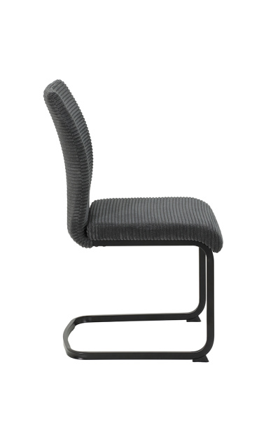 Стул кухонный "Fabia S" балансирующий (Цвет АНТРАЦИТ 28 / ЧЁРНЫЙ, Размер 420 мм * 890 мм * 590 мм)