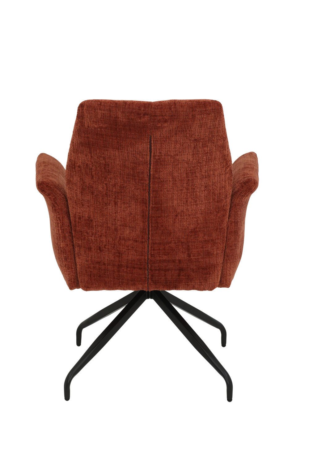 Кресло "Viktoria S" поворотное  (МЕДНЫЙ / ЧЕРНЫЙ. Ш XL 710 * Г 680 * В 930 мм)