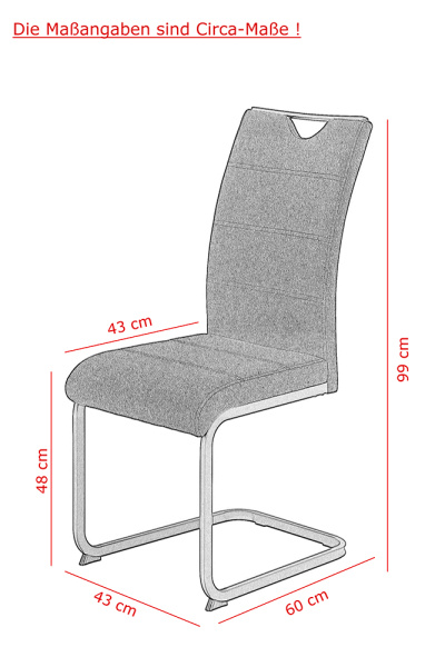 Стул кухонный "Mars S" балансирующий (Цвет ЧЁРНЫЙ 03 / ЧЁРНЫЙ, Размер 430 мм * 990 мм * 480 мм)