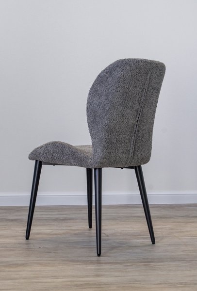 Стул кухонный DX-2376 (UF998-15 СЕРЫЙ/ СЕРЫЙ-3 МАТОВЫЙ)