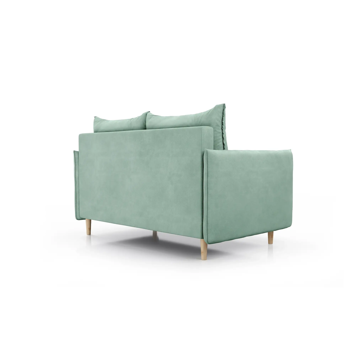 Диван прямой "ЛУЧШИЙ ДРУГ 150"  (МЯТНЫЙ VELUTTO 14. Размер 1700 мм * 890 мм * 870 мм)