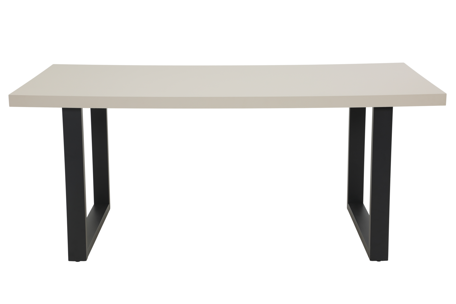 Стол обеденный "Meran T"  (КАШЕМИР / ЧЕРНЫЙ. 1800 мм * 900 мм * 760 мм)