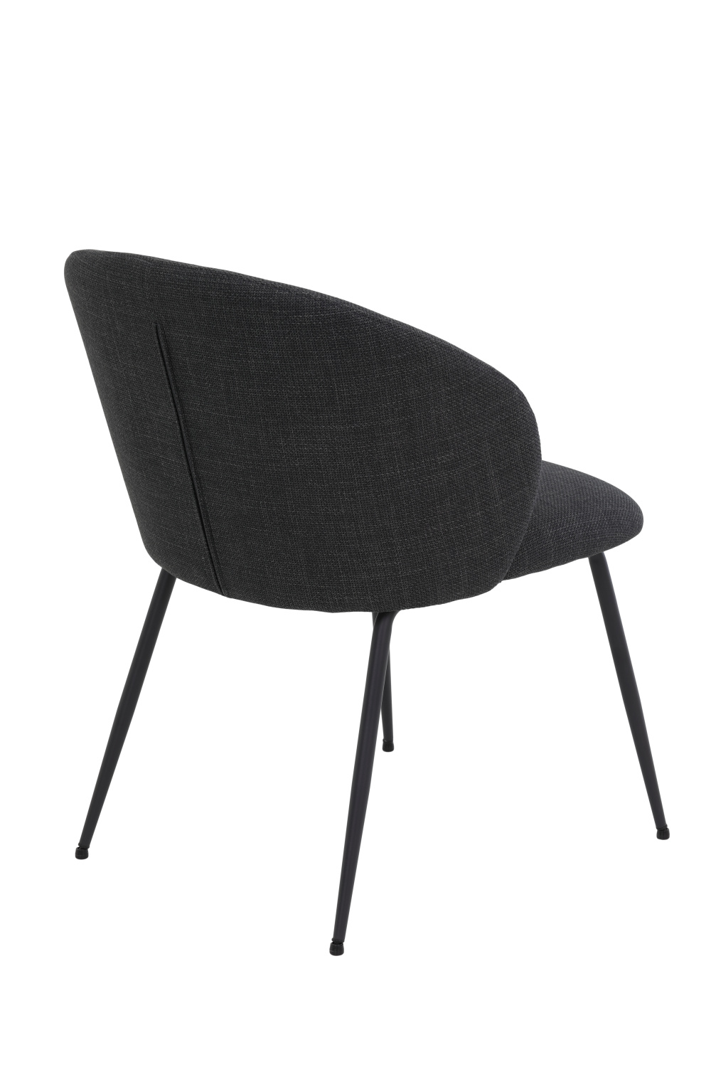 Стул кухонный Graz S на 4 ножках  (АНТРАЦИТ /ЧЕРНЫЙ. Ш 550 * Г 665 * В 790 мм )