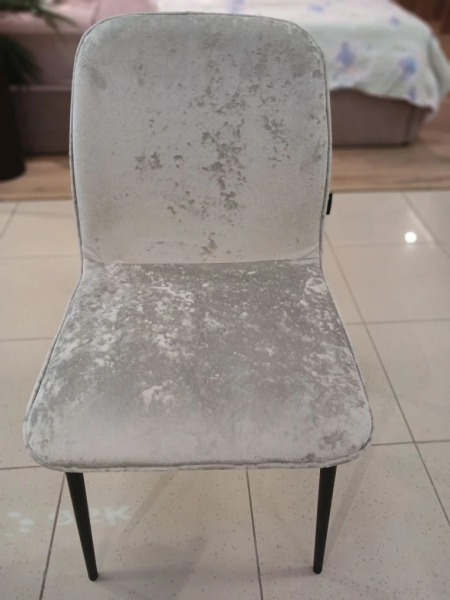 Стул "ПАРМА". 440*560*840 (CRASH 33 / ЧЕРНЫЙ МУАР. Размер ш 440 мм * г 560 мм * в 840 мм)