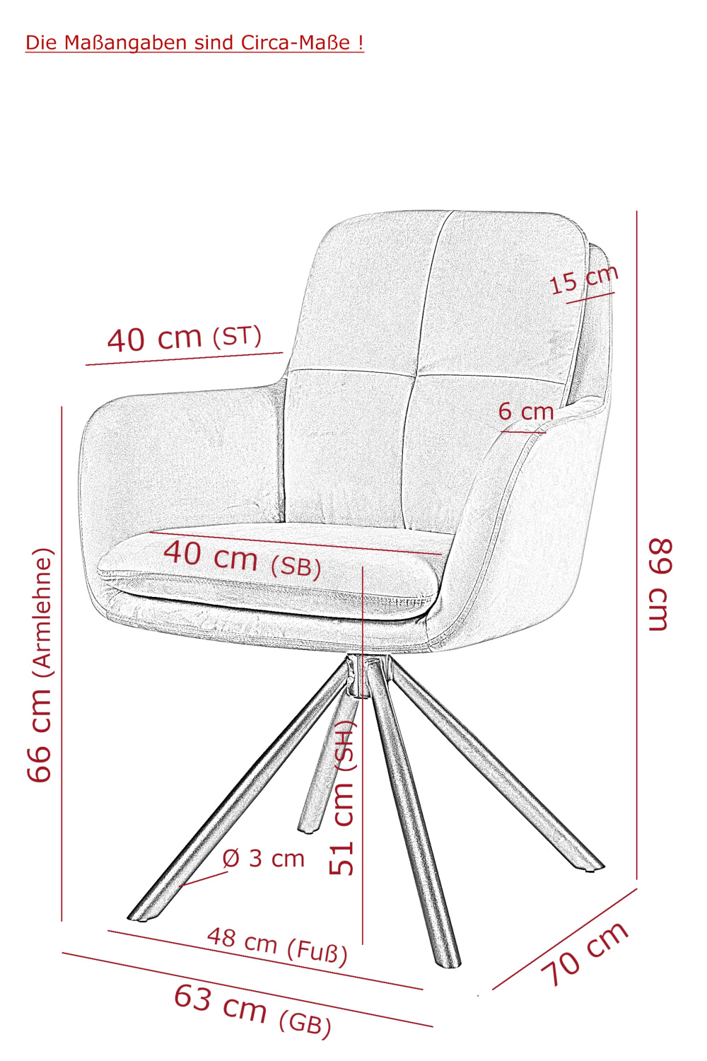 Кресло PARMA с вращением 360 градусов (ТЕМНО-СЕРЫЙ / ЧЕРНЫЙ. Ш 630 * Г 700 * В 910 мм )