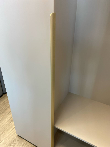 Шкаф "Кашемир/золото". 1000*530*2350. ЛДСП Кашемир