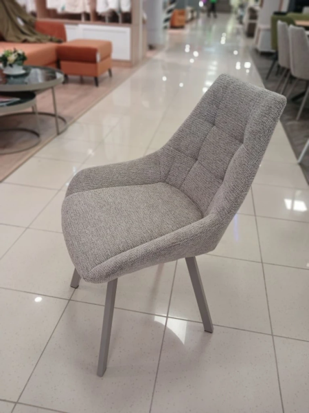 Стул "ДЖАСТИ 360" поворотный (SIERRA 04 LATTE / НОЖКИ КАПУЧИНО)