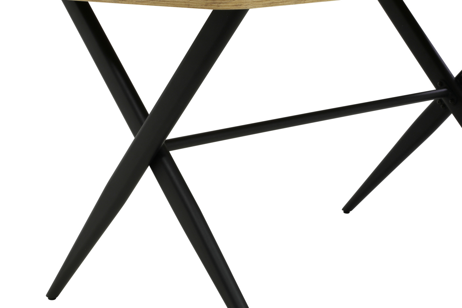 Стол обеденный Menorca T. 1400*900*760 мм (ДУБ АРТИЗАН / ЧЕРНЫЙ. Ш 1400 * Г 900 * В 760 мм)