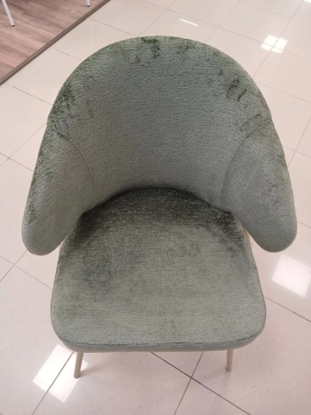 Стул кухонный DR-20059C-A	 (DAVIS -LORIS38 / ЗОЛОТО. Размер Ш610 x Г 630 x В 840 x ВС 500 мм                                                      )