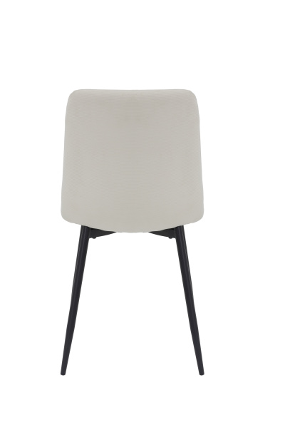 Стул кухонный Leipzig S на 4 ножках (БЕЖЕВЫЙ / ЧЕРНЫЙ. В 920 * Ш 440 * Г 400 мм )