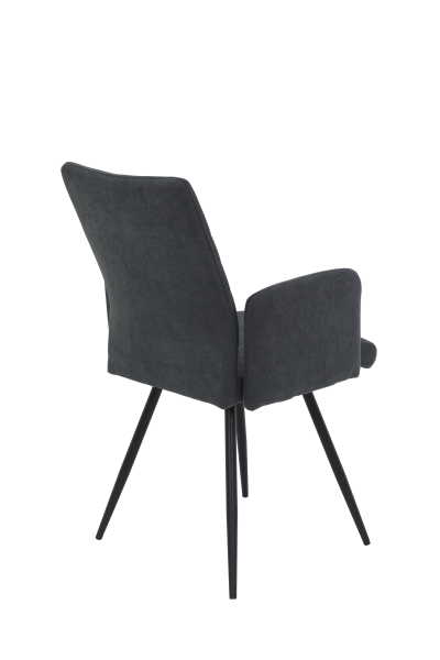 Стул кухонный "Paris S"  (АНТРАЦИТ / ЧЕРНЫЙ / Ш 540 * Г 615 * В 910 мм)