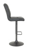 Стул барный "Elke H" вращающийся (Цвет АНТРАЦИТ 46 / СЕРЫЙ, Артикул 920586 46, Размер 430 мм * 565 мм * 1020 - 1230 мм)