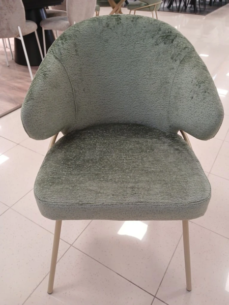 Стул кухонный DR-20059C-A	 (DAVIS -LORIS38 / ЗОЛОТО. Размер Ш610 x Г 630 x В 840 x ВС 500 мм                                                      )