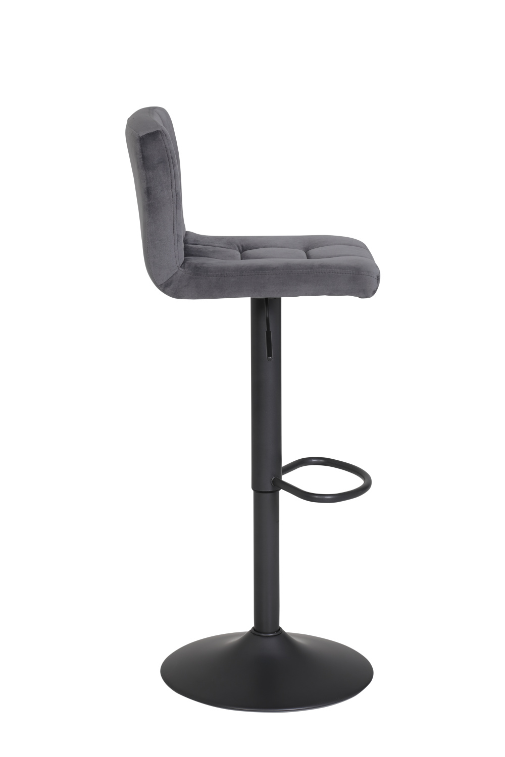 Стул барный "Amanda II H" вращающийся (Цвет СЕРЫЙ 52 / СЕРЫЙ, Артикул  920353 52, Размер 400 мм * 450 мм * 850 - 1070 мм)