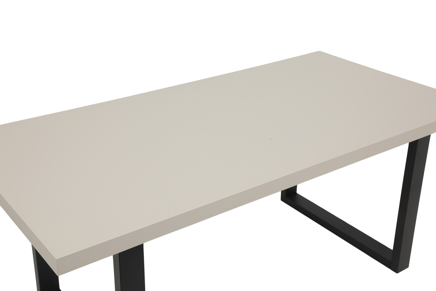 Стол обеденный "Meran T"  (КАШЕМИР / ЧЕРНЫЙ. 1800 мм * 900 мм * 760 мм)