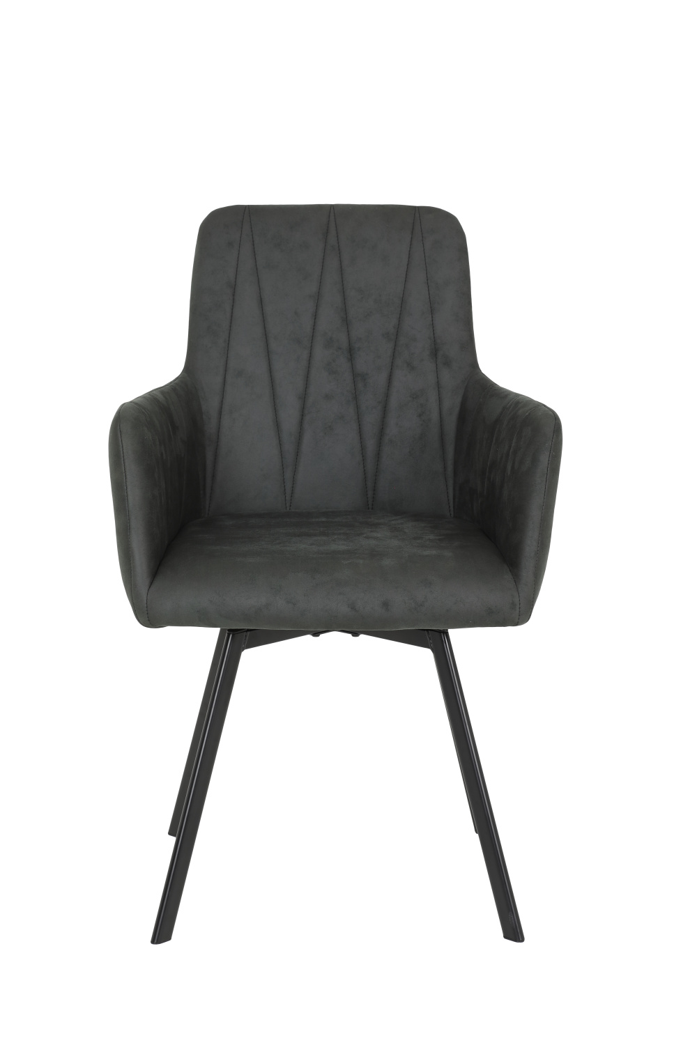 Кресло "Gesa S" поворотное (Цвет АНТРАЦИТ 46 / ЧЁРНЫЙ, Размер 580 мм * 880 мм * 630 мм)