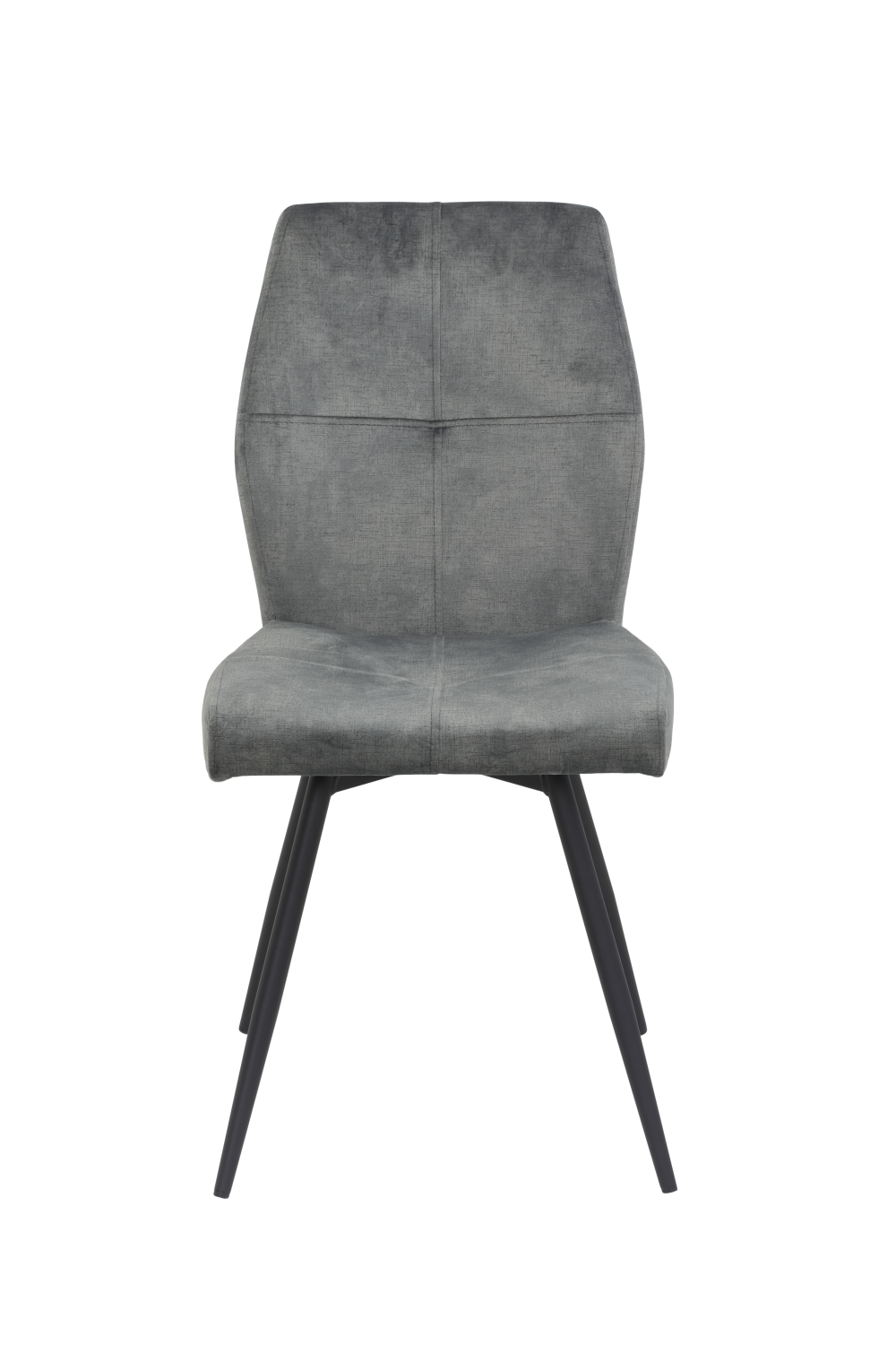 Стул кухонный "Ally S" поворотный (ВИНТАЖНЫЙ СЕРЫЙ / ЧЕРНЫЙ. Ш 460 * Г 420 * В 910 мм)