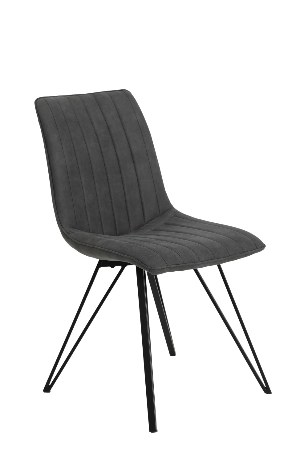 Стул кухонный "Marie S"  (Цвет АНТРАЦИТ 46 / ЧЁРНЫЙ, Артикул 920572 46, Размер 460 мм * 620 мм * 870 мм)