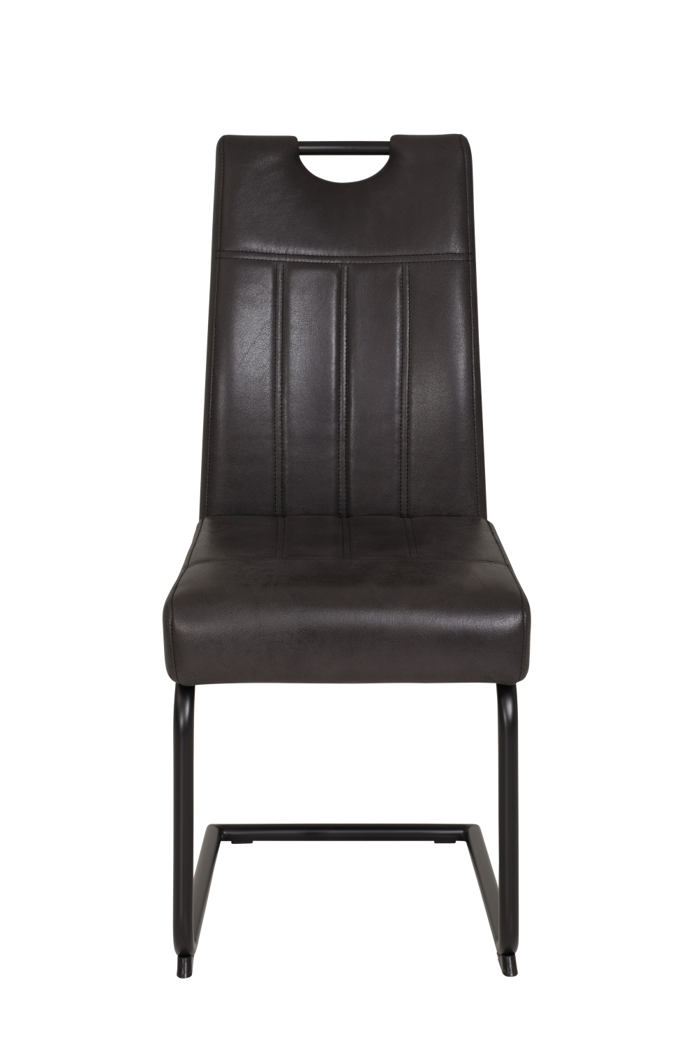 Cтул кухонный "Betty S" балансирующий (Цвет АНТРАЦИТ 46 / ЧЁРНЫЙ, Размер 430 мм * 990 мм * 610 мм)