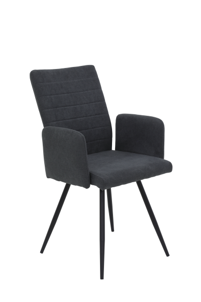 Стул кухонный "Paris S"  (АНТРАЦИТ / ЧЕРНЫЙ / Ш 540 * Г 615 * В 910 мм)