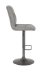 Стул барный "Elke H" вращающийся (Цвет СЕРЫЙ 50 / СЕРЫЙ, Артикул 920587 50, Размер 430 мм * 565 мм * 1020 - 1230 мм)