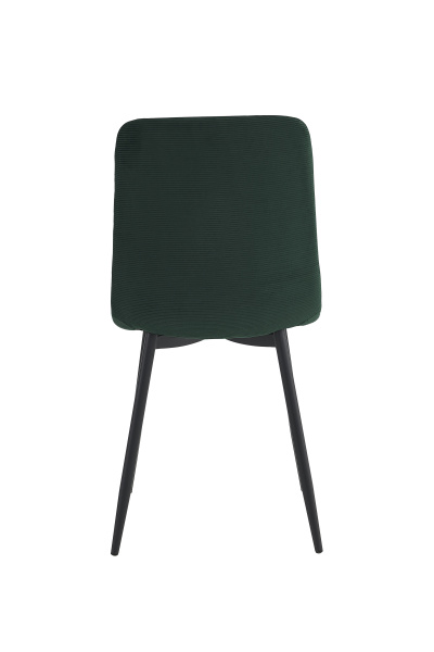 Стул кухонный Leipzig S на 4 ножках (ЗЕЛЕНЫЙ МОХ / ЧЕРНЫЙ. В 920 * Ш 440 * Г 400 мм)
