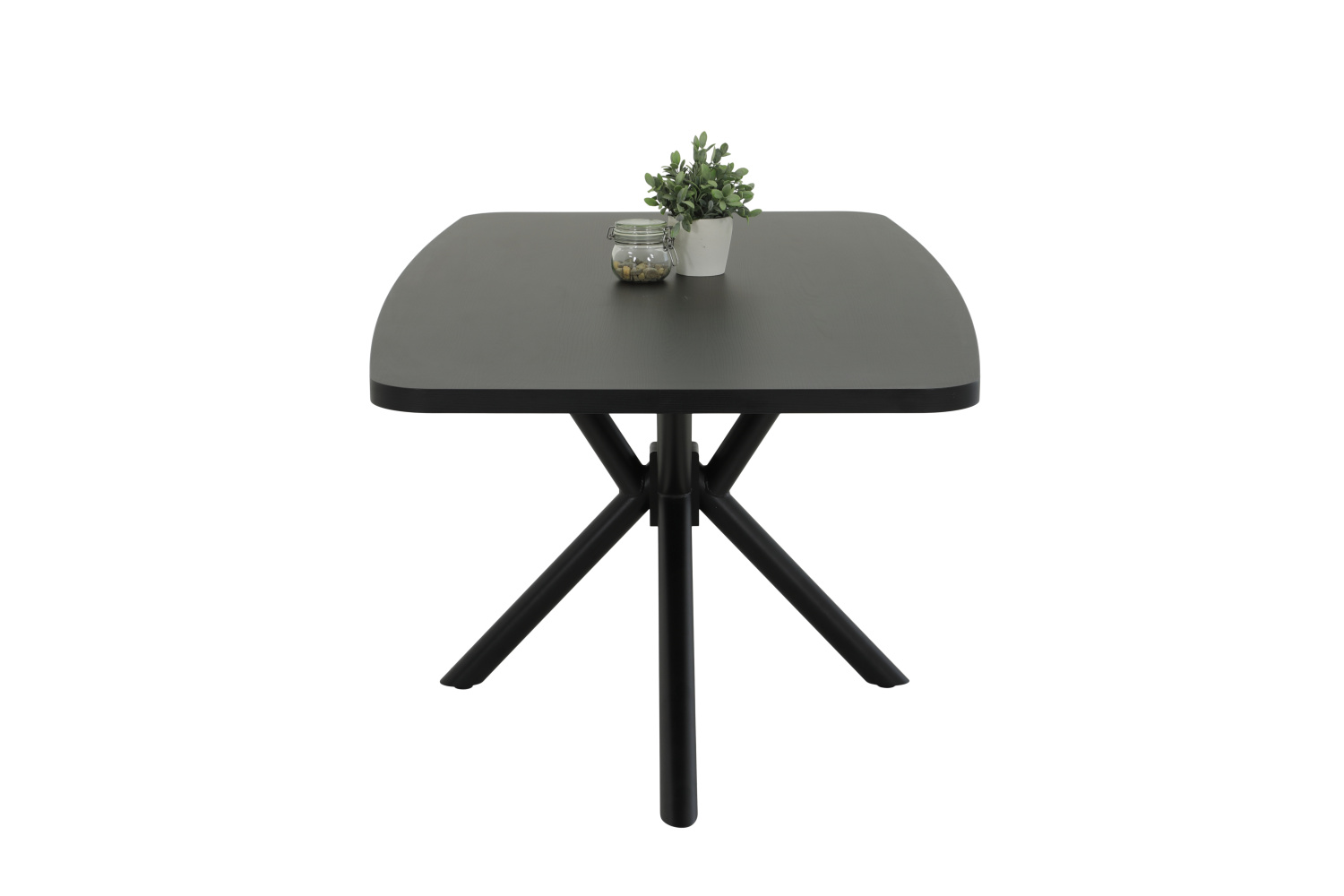 Стол обеденный Jana II T (ЧЁРНЫЙ / ЧЁРНЫЙ, 117177 03, 1800 мм * 760 мм * 1000 мм)