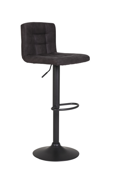 Стул барный "Amanda I H" вращающийся  (Цвет АНТРАЦИТ 46 / СЕРЫЙ, Артикул 920350 46, Размер 400 мм * 450 мм * 850 - 1070 мм)