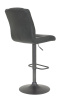Стул барный "Elke H" вращающийся (Цвет АНТРАЦИТ 46 / СЕРЫЙ, Артикул 920586 46, Размер 430 мм * 565 мм * 1020 - 1230 мм)